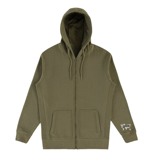 Cotton zip sweatshirt shop