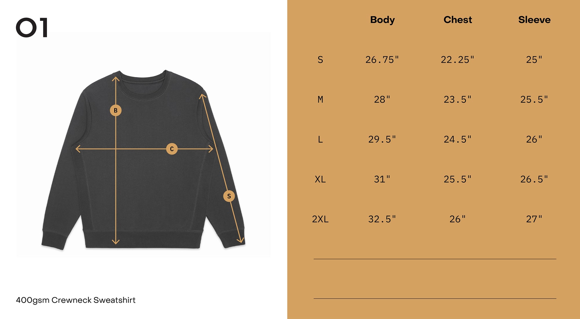 CREWNECK SWEATSHIRT