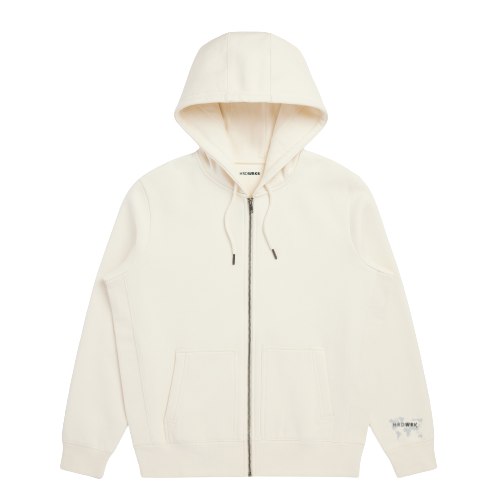 GOTS ® ORGANIC COTTON ZIP-UP SWEATSHIRT